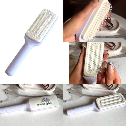 Self Cleaning Rotate Hair Brush